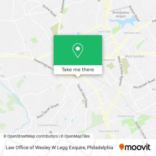 Law Office of Wesley W Legg Esquire map