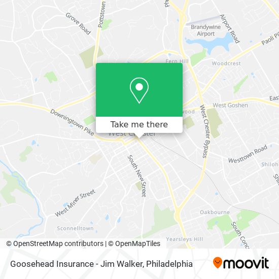 Mapa de Goosehead Insurance - Jim Walker