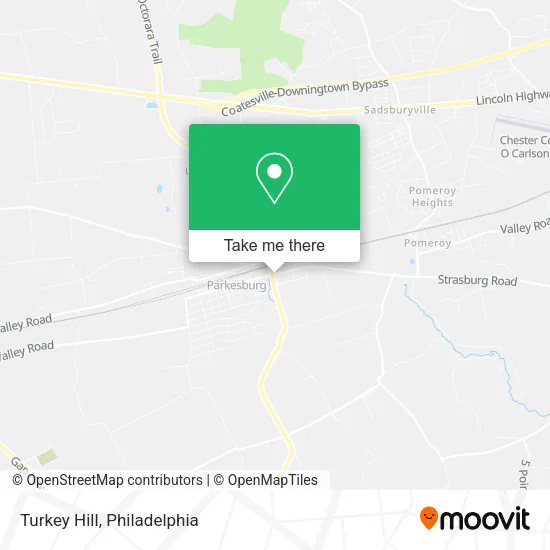 Turkey Hill map