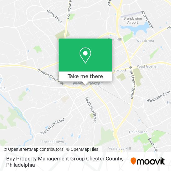Mapa de Bay Property Management Group Chester County
