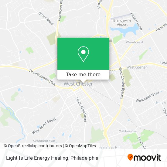 Light Is Life Energy Healing map