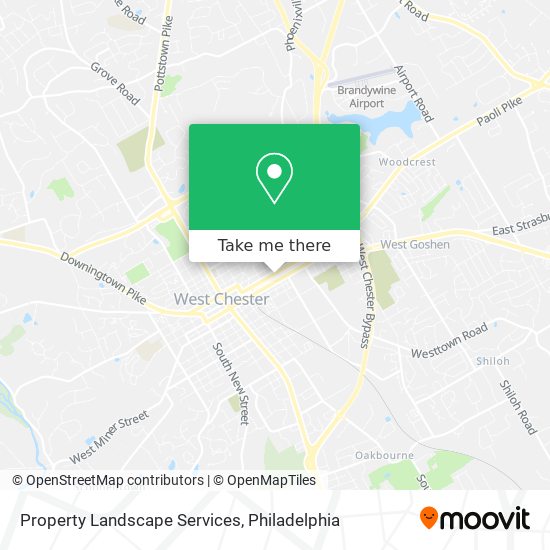 Property Landscape Services map