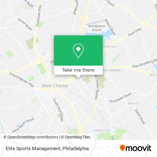 Elite Sports Management map