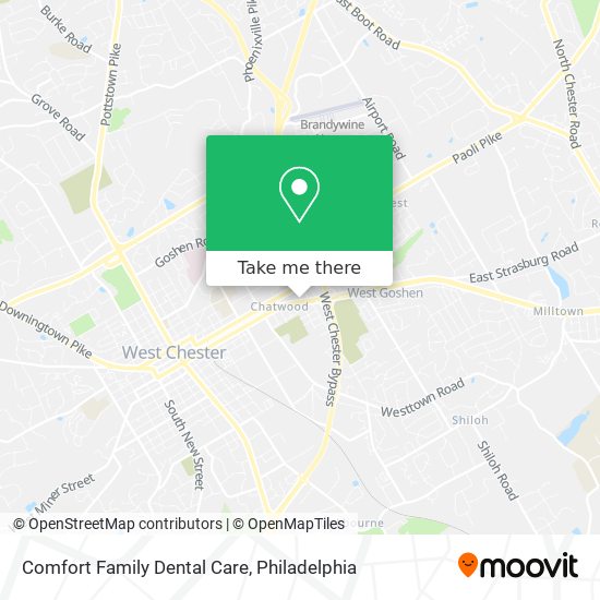 Comfort Family Dental Care map