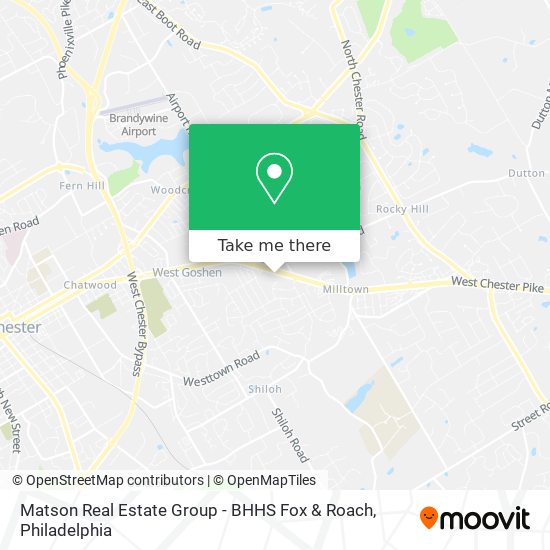 Matson Real Estate Group - BHHS Fox & Roach map