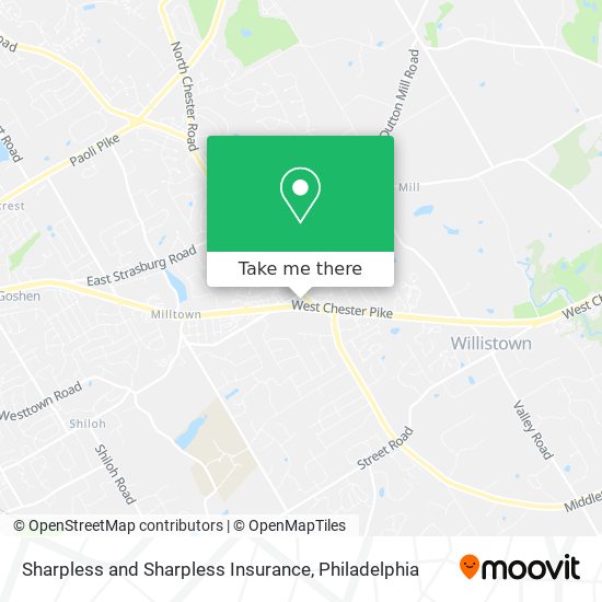 Mapa de Sharpless and Sharpless Insurance