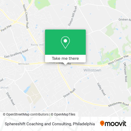 Sphereshift Coaching and Consulting map
