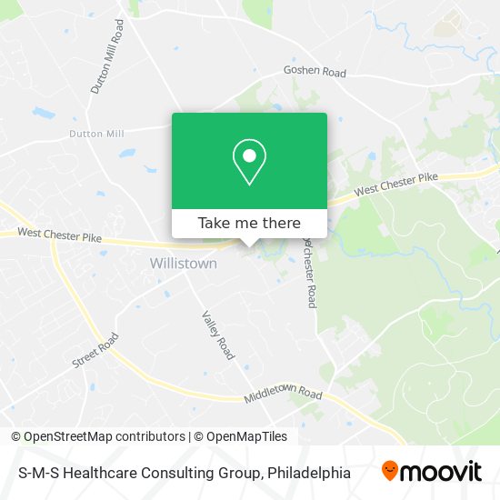 S-M-S Healthcare Consulting Group map