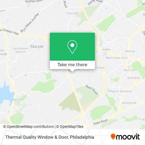 Mapa de Thermal Quality Window & Door