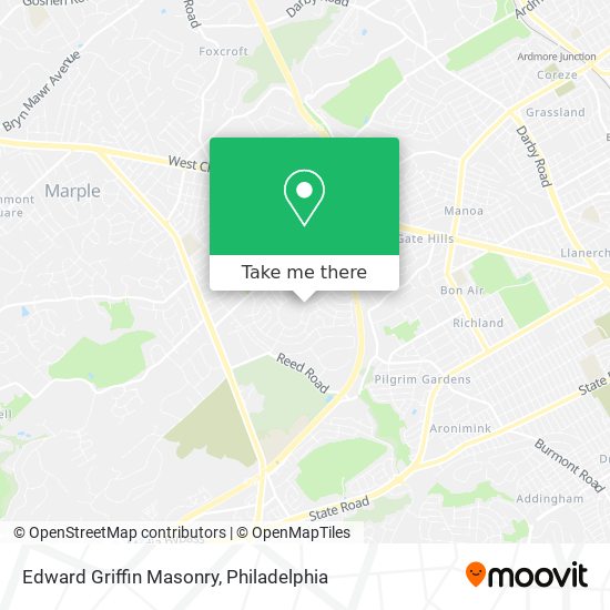 Edward Griffin Masonry map