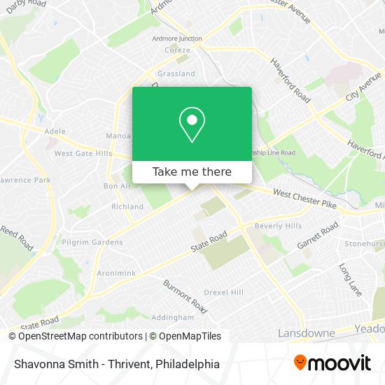 Shavonna Smith - Thrivent map