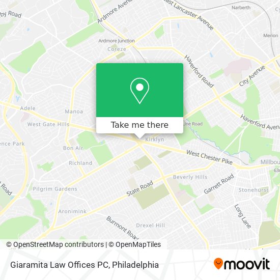 Giaramita Law Offices PC map