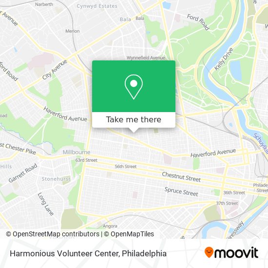 Mapa de Harmonious Volunteer Center