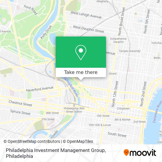 Philadelphia Investment Management Group map