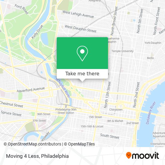 Mapa de Moving 4 Less