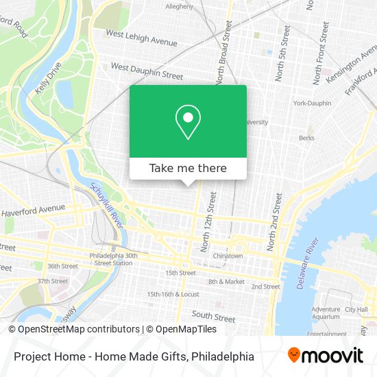 Project Home - Home Made Gifts map