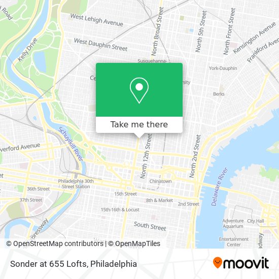 Mapa de Sonder at 655 Lofts