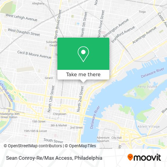 Sean Conroy-Re/Max Access map
