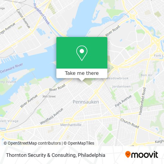 Thornton Security & Consulting map