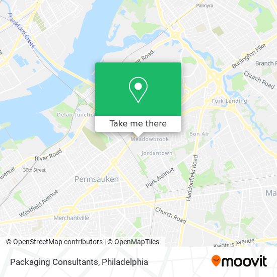 Packaging Consultants map