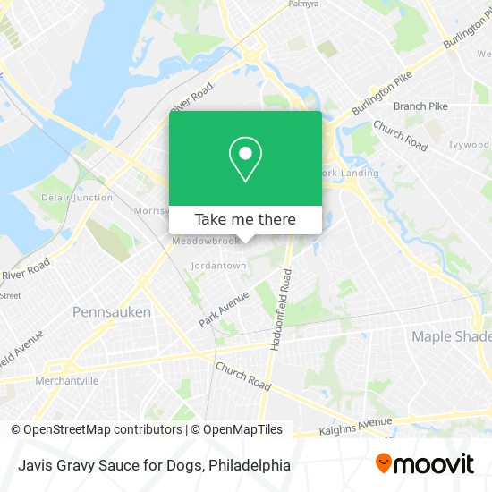 Javis Gravy Sauce for Dogs map