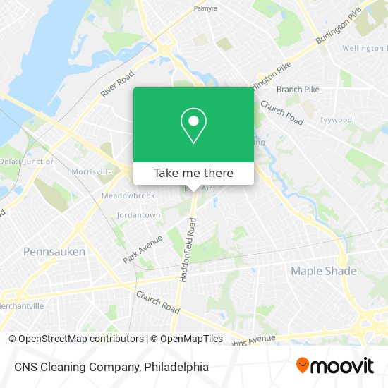 CNS Cleaning Company map