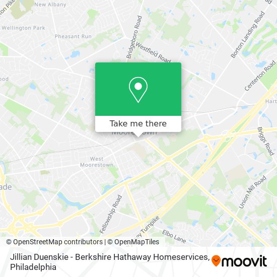 Mapa de Jillian Duenskie - Berkshire Hathaway Homeservices