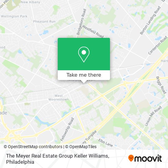 Mapa de The Meyer Real Estate Group Keller Williams