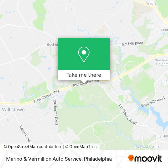 Marino & Vermillion Auto Service map