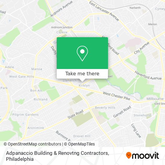 Adpanaccio Building & Renovtng Contractors map