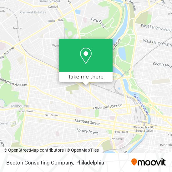 Becton Consulting Company map