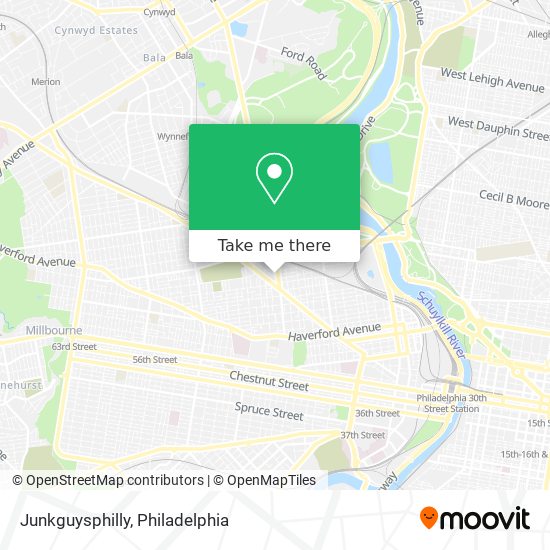 Junkguysphilly map