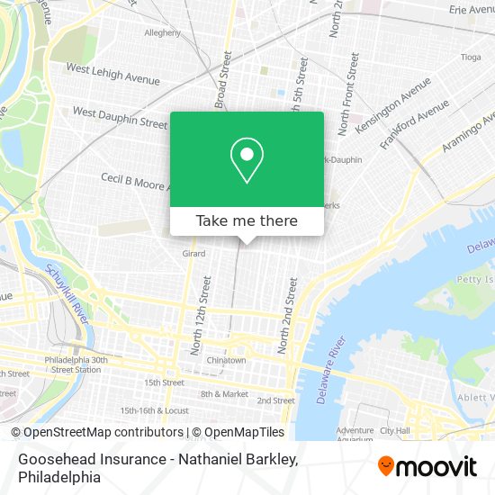 Goosehead Insurance - Nathaniel Barkley map