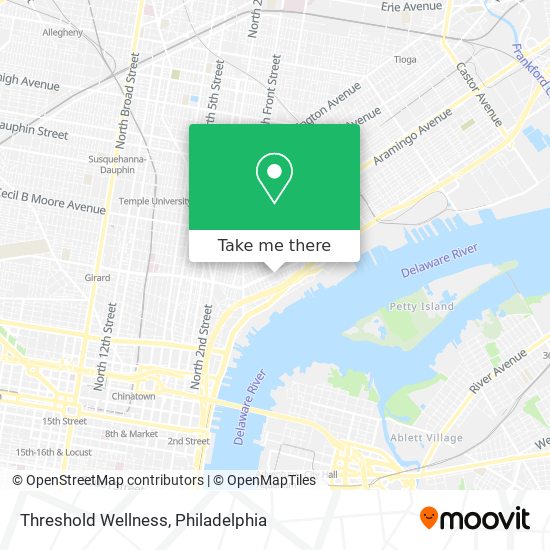 Threshold Wellness map