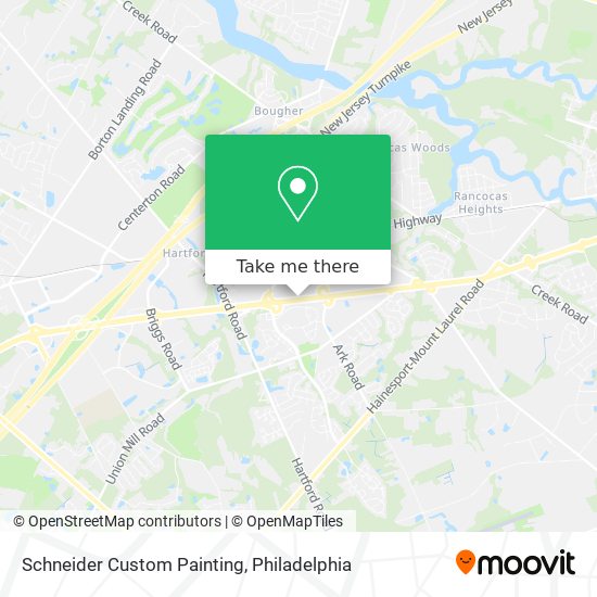 Schneider Custom Painting map