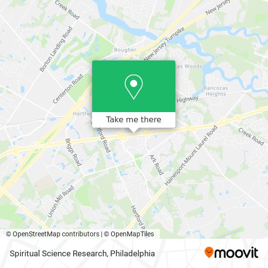 Mapa de Spiritual Science Research