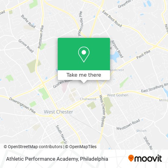 Athletic Performance Academy map