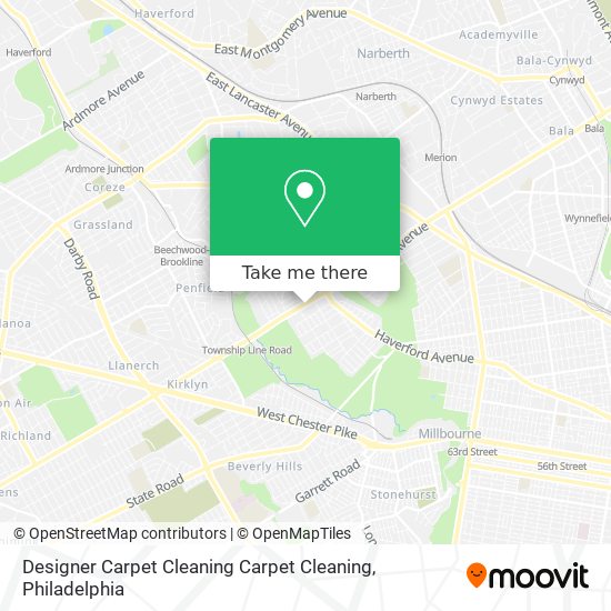 Designer Carpet Cleaning Carpet Cleaning map