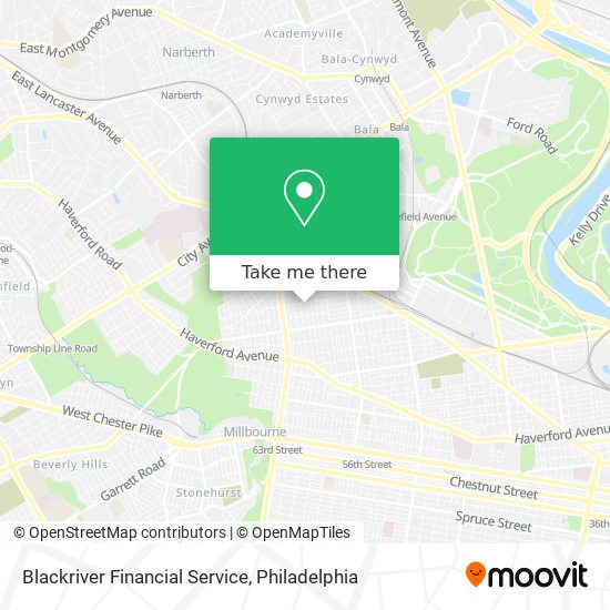 Blackriver Financial Service map