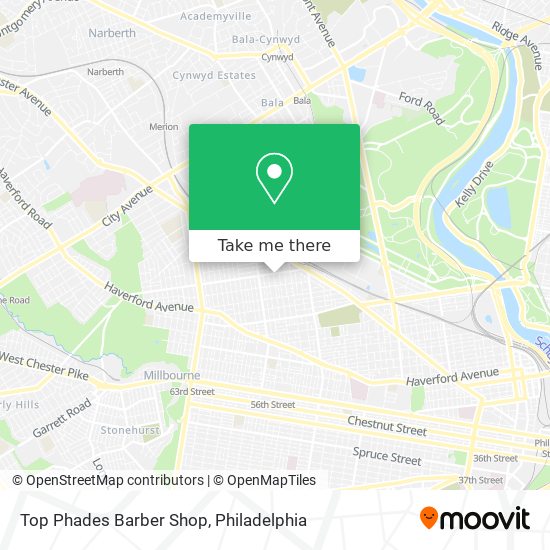 Top Phades Barber Shop map
