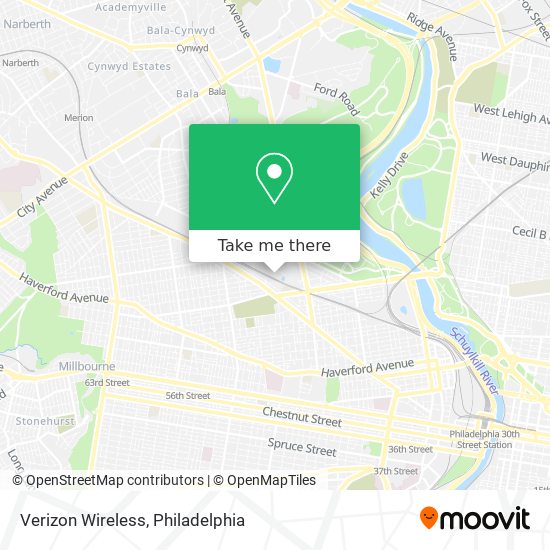 Verizon Wireless map