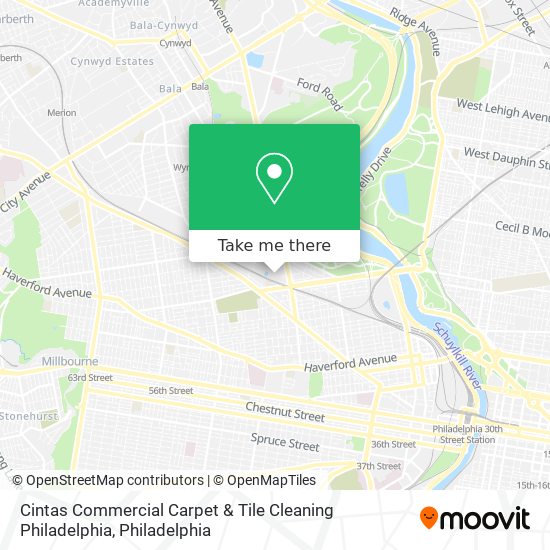 Mapa de Cintas Commercial Carpet & Tile Cleaning Philadelphia