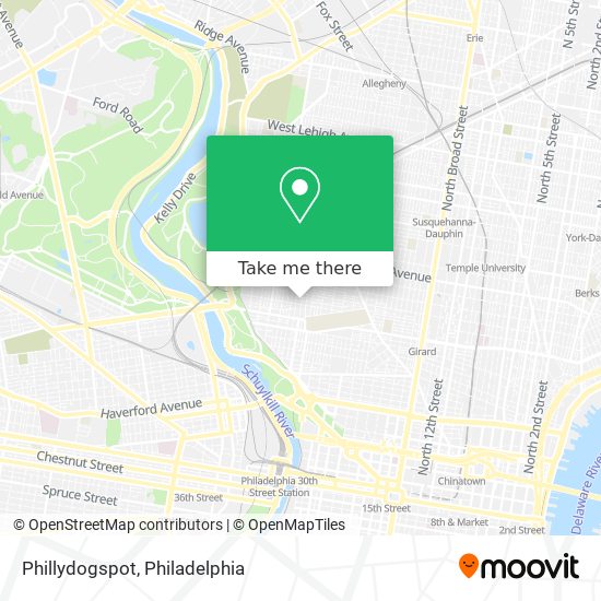 Phillydogspot map