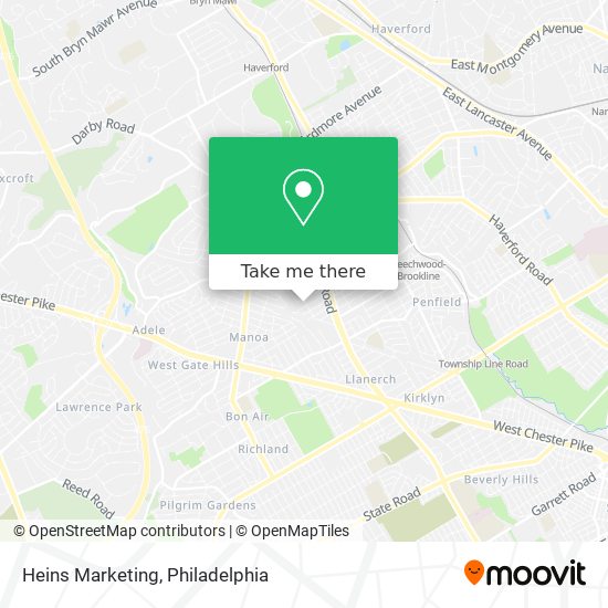 Heins Marketing map