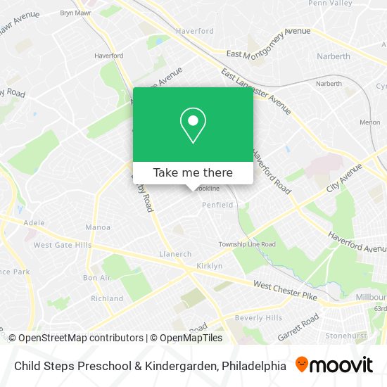 Child Steps Preschool & Kindergarden map