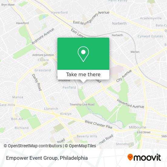 Empower Event Group map