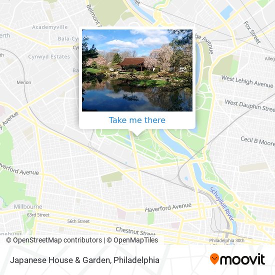 Mapa de Japanese House & Garden