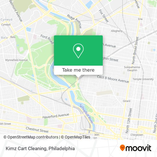 Kimz Cart Cleaning map