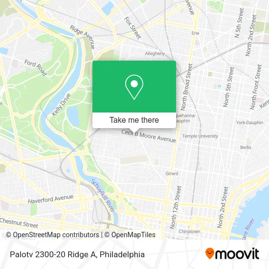 Palotv 2300-20 Ridge A map