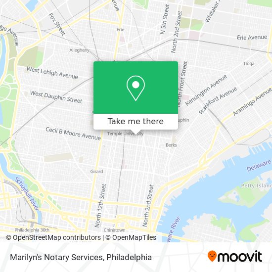 Marilyn's Notary Services map